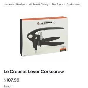 Le Creuset Lever corkscrew
